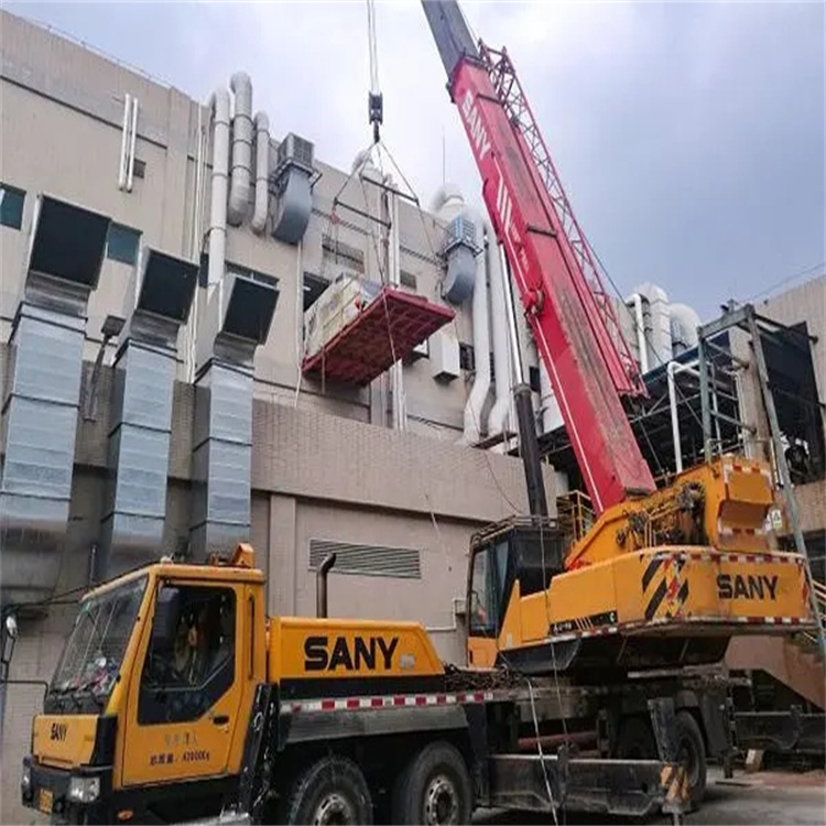 运粮湖管理区租赁大型汽车吊，助力工程项目高效进行